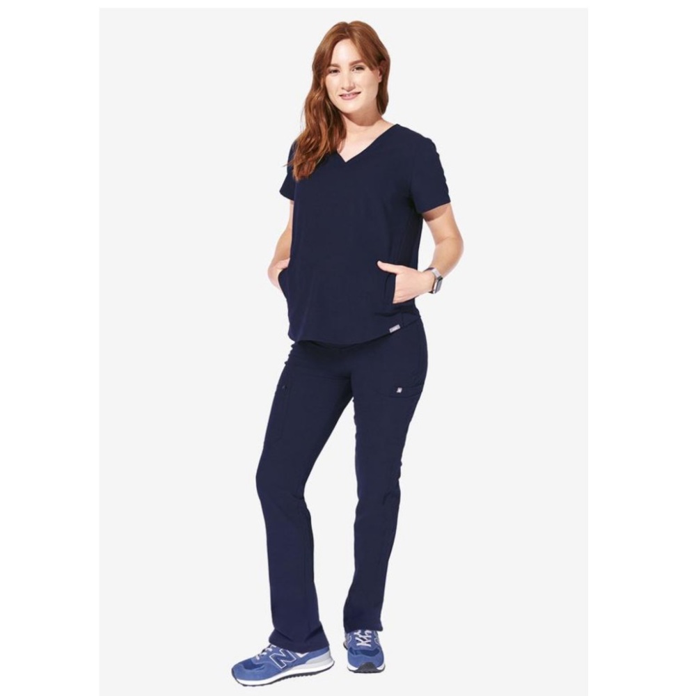 Figs Maternity Scrub Set Navy XS